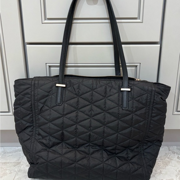 Kate Spade Black Quilted Tote - Picture 3 of 5